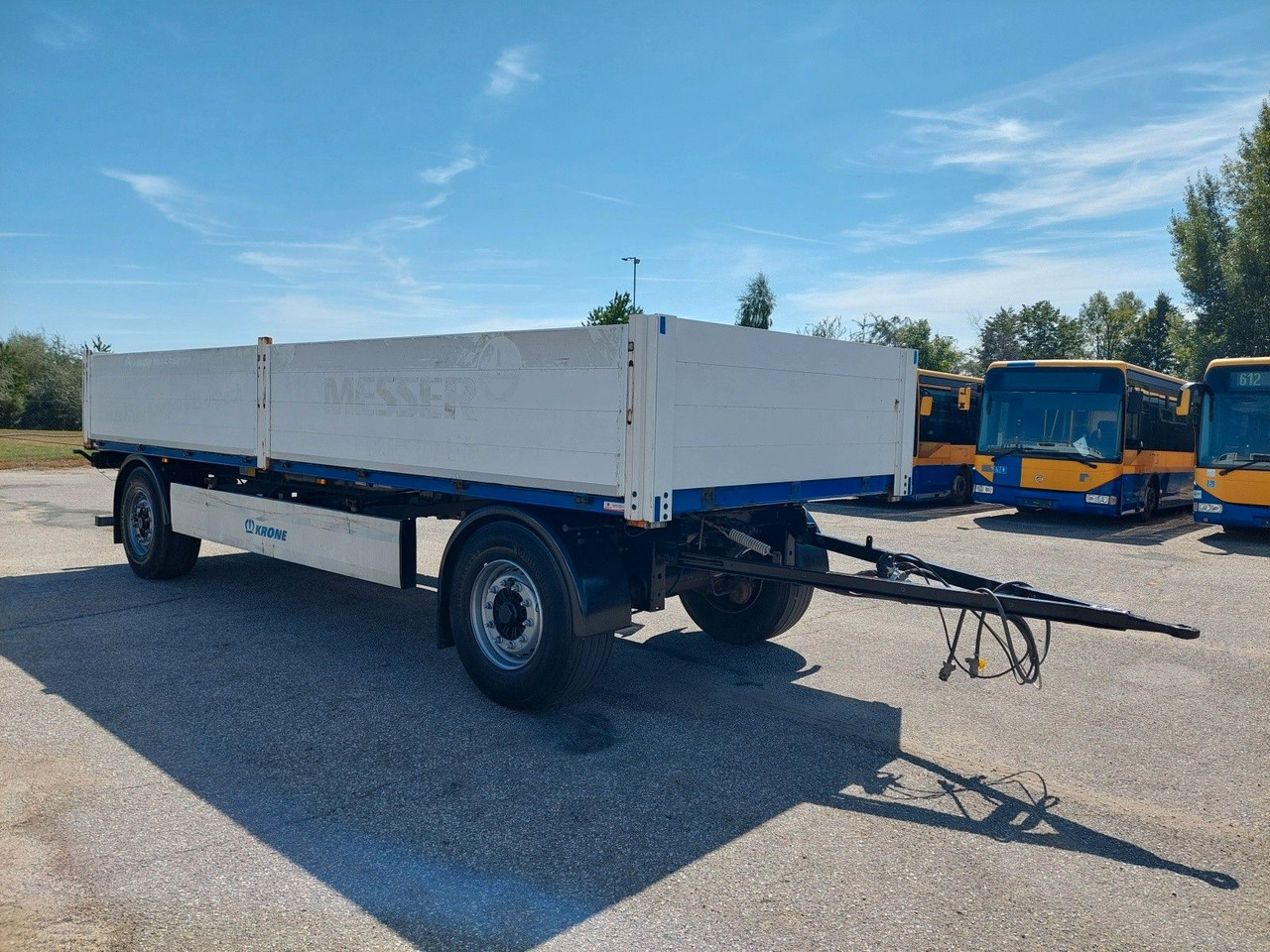 Krone AZW 18 Baustoffanhänger - Remorque plateau: photos 2 Krone AZW 18 Baustoffanhänger - Remorque plateau: photos 2