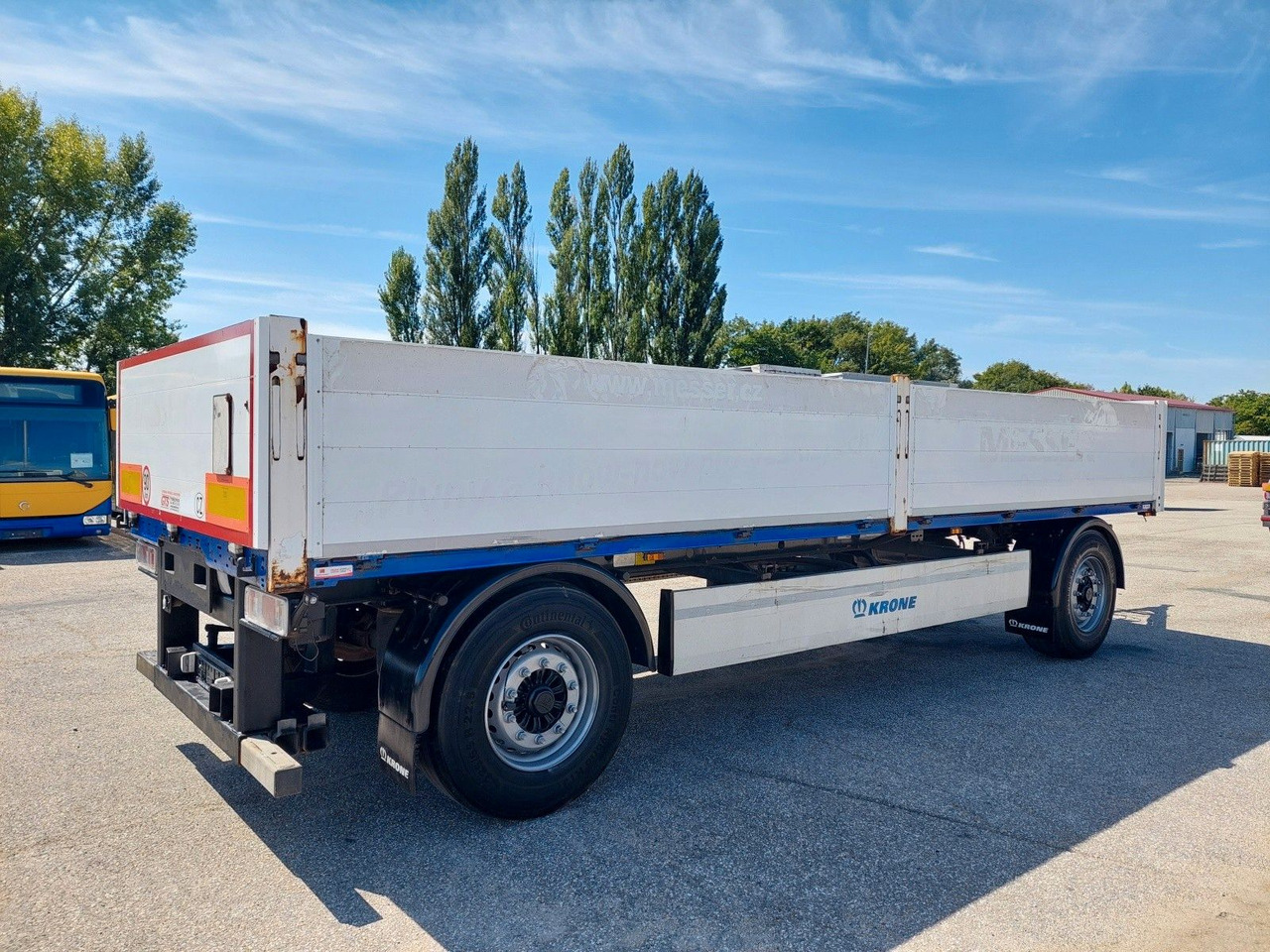 Krone AZW 18 Baustoffanhänger - Remorque plateau: photos 4 Krone AZW 18 Baustoffanhänger - Remorque plateau: photos 4