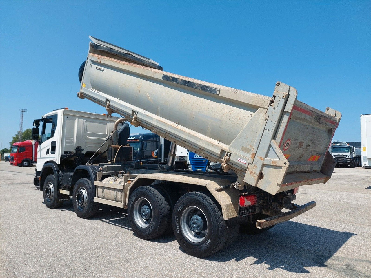 Scania G 450 B8X4HZ 8x4 Bordmatik - Camion benne: photos 3 Scania G 450 B8X4HZ 8x4 Bordmatik - Camion benne: photos 3