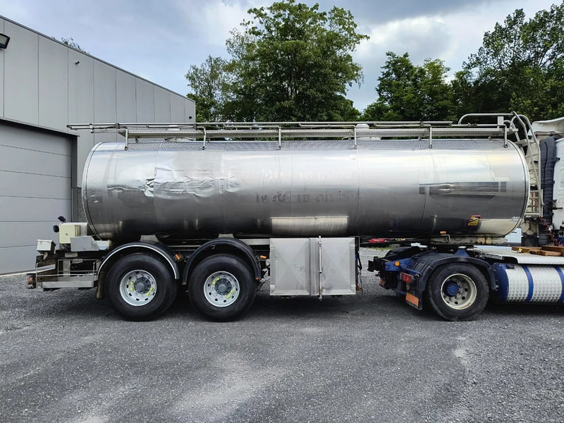 ETA 25000L INSULATED INOX TANK - 2 COMP - Semi-remorque citerne: photos 3 ETA 25000L INSULATED INOX TANK - 2 COMP - Semi-remorque citerne: photos 3