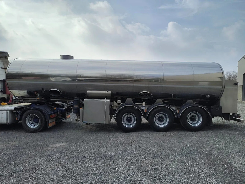 ETA 29000L INSULATED INOX TANK - 1 COMP - PUMP - Semi-remorque citerne: photos 2 ETA 29000L INSULATED INOX TANK - 1 COMP - PUMP - Semi-remorque citerne: photos 2
