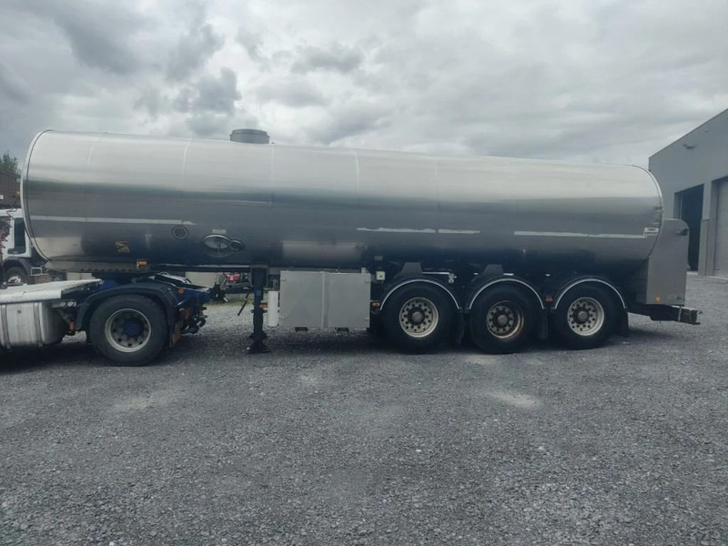 ETA INSULATED INOX TANK 29000L - 1 COMP - PUMP - Semi-remorque citerne: photos 3 ETA INSULATED INOX TANK 29000L - 1 COMP - PUMP - Semi-remorque citerne: photos 3
