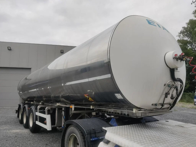 ETA INSULATED INOX TANK 29000L - 1 COMP - PUMP - Semi-remorque citerne: photos 2 ETA INSULATED INOX TANK 29000L - 1 COMP - PUMP - Semi-remorque citerne: photos 2