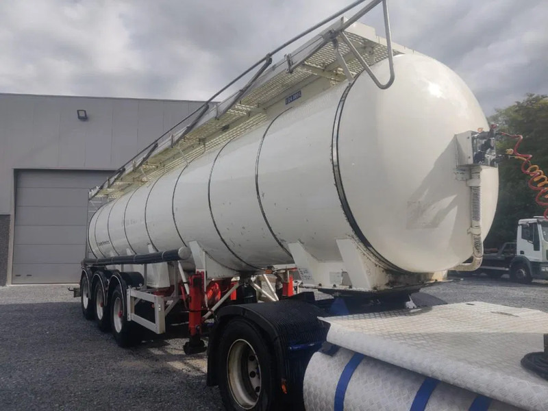 Feldbinder TANK AW5083 ISOLE 24000 L - 1 COMP - SEASALT WATER / FOODSTUFF - Semi-remorque citerne: photos 2 Feldbinder TANK AW5083 ISOLE 24000 L - 1 COMP - SEASALT WATER / FOODSTUFF - Semi-remorque citerne: photos 2