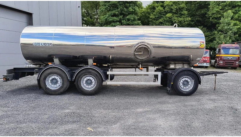 MAISONNEUVE 17500 L INSULATED INOX TANK - 1 COMP - Remorque citerne: photos 4 MAISONNEUVE 17500 L INSULATED INOX TANK - 1 COMP - Remorque citerne: photos 4