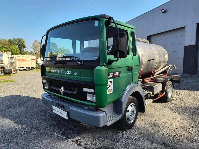 Renault Midliner S135 - ONLY 54 400KM - SMALL TANK 3680L INSULATED INOX - Camion citerne: photos 1 Renault Midliner S135 - ONLY 54 400KM - SMALL TANK 3680L INSULATED INOX - Camion citerne: photos 1