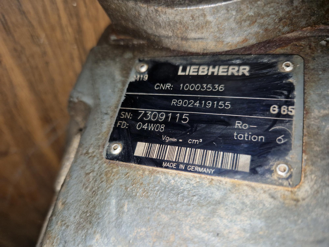 BOMBA DE VENTILADOR LIEBHERR R934B - Pompe hydraulique pour Engins de chantier: photos 3 BOMBA DE VENTILADOR LIEBHERR R934B - Pompe hydraulique pour Engins de chantier: photos 3