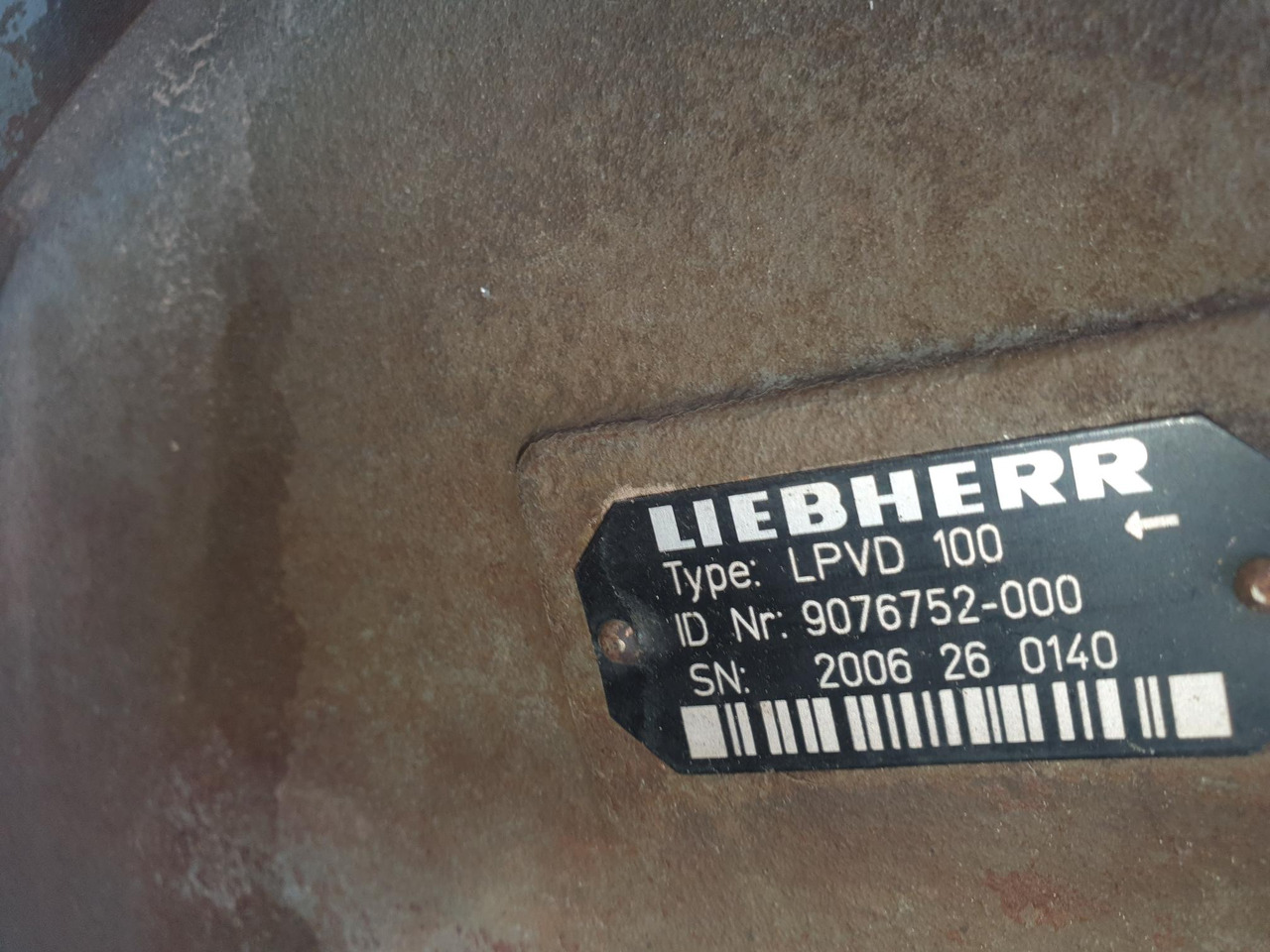 LIEBHERR LPVD100 - Pompe hydraulique pour Engins de chantier: photos 3 LIEBHERR LPVD100 - Pompe hydraulique pour Engins de chantier: photos 3
