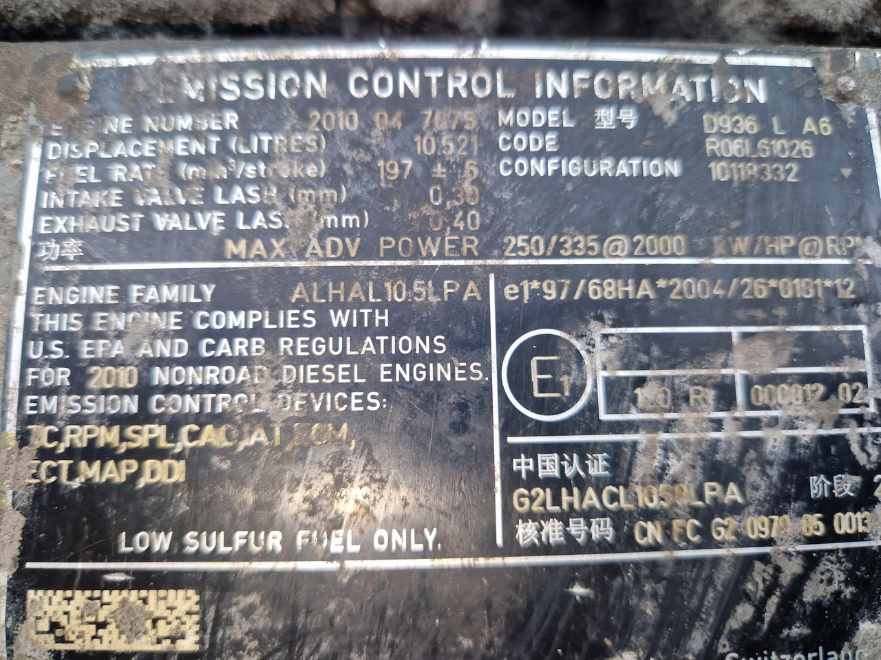 MOTOR LIEBHERR D936L A6 - Moteur pour Engins de chantier: photos 3 MOTOR LIEBHERR D936L A6 - Moteur pour Engins de chantier: photos 3