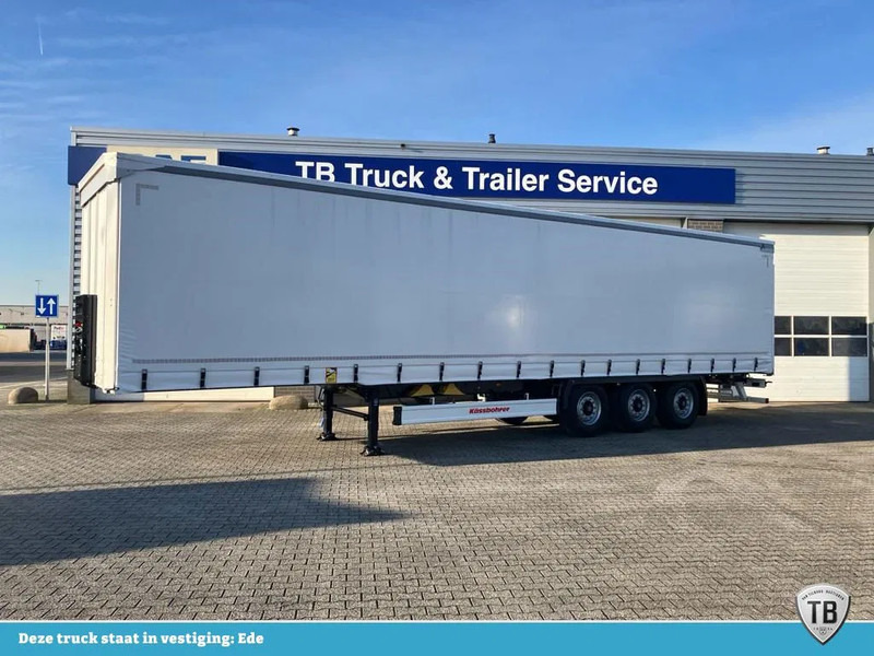 Kässbohrer SCS X / 90 - 12 / 27 Schuifzeilen met twee liftassen en hefdak 500mm - Semi-remorque rideaux coulissants: photos 1 Kässbohrer SCS X / 90 - 12 / 27 Schuifzeilen met twee liftassen en hefdak 500mm - Semi-remorque rideaux coulissants: photos 1