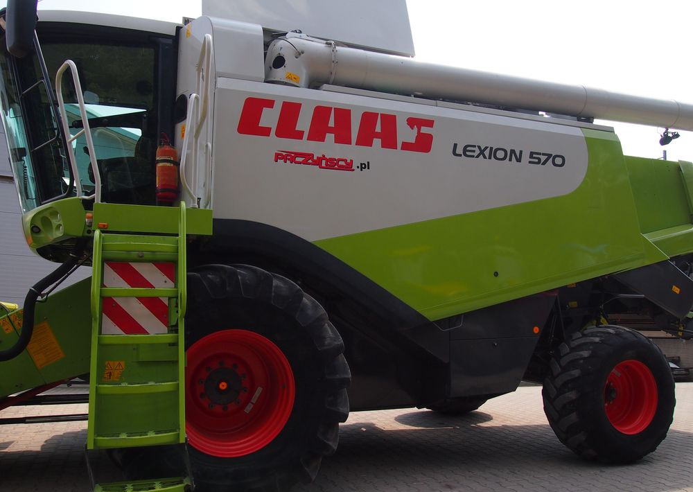 Kombajn zbożawy Claas Lexon 570 Kombajn zbożowy CLAAS LEXION 570+ heder VARIO 7,5m - Moissonneuse-batteuse: photos 4 Kombajn zbożawy Claas Lexon 570 Kombajn zbożowy CLAAS LEXION 570+ heder VARIO 7,5m - Moissonneuse-batteuse: photos 4