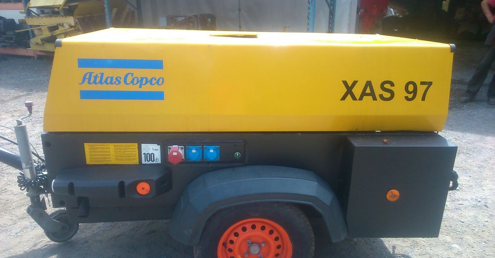 Kompresor Atlas Copco Atlas copco XAS 97 2015 Kompresor sprężarka śrubowa+ agregat prądotwórczy 12KVA - Compresseur d'air: photos 1 Kompresor Atlas Copco Atlas copco XAS 97 2015 Kompresor sprężarka śrubowa+ agregat prądotwórczy 12KVA - Compresseur d'air: photos 1