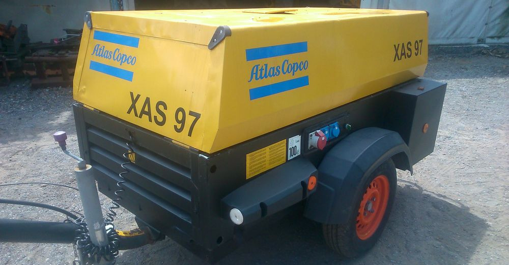 Kompresor Atlas Copco Atlas copco XAS 97 2015 Kompresor sprężarka śrubowa+ agregat prądotwórczy 12KVA - Compresseur d'air: photos 2 Kompresor Atlas Copco Atlas copco XAS 97 2015 Kompresor sprężarka śrubowa+ agregat prądotwórczy 12KVA - Compresseur d'air: photos 2