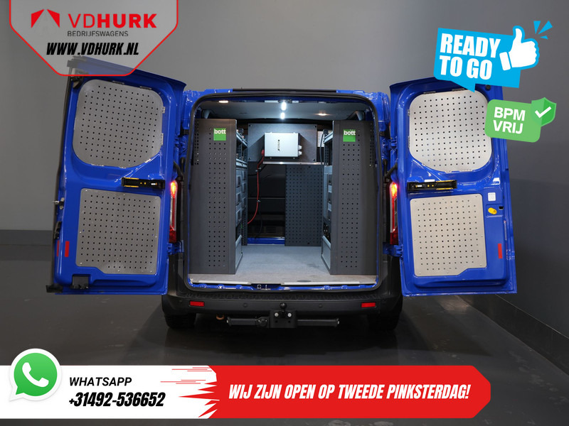 Ford Transit Custom 2.0 TDCI 130 pk Aut. BPM VRIJ! Ready2Go! BOTT Inrichting L+R/ Riem V.V/ Omvormer/ Gev.Stoel/ Stoelverw./ Cruise/ PDC/ Trekhaak/ - Fourgonnette: photos 5 Ford Transit Custom 2.0 TDCI 130 pk Aut. BPM VRIJ! Ready2Go! BOTT Inrichting L+R/ Riem V.V/ Omvormer/ Gev.Stoel/ Stoelverw./ Cruise/ PDC/ Trekhaak/ - Fourgonnette: photos 5