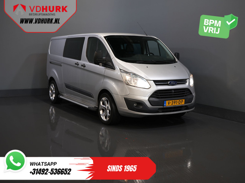 Ford Transit Custom 2.2 TDCI Trend Dubbel Cabine DC L2 BPM VRIJ! NL Auto/ Leder/ Stoelverw./ Camera/ PDC/ LMV/ Sidesteps - Fourgon utilitaire: photos 1 Ford Transit Custom 2.2 TDCI Trend Dubbel Cabine DC L2 BPM VRIJ! NL Auto/ Leder/ Stoelverw./ Camera/ PDC/ LMV/ Sidesteps - Fourgon utilitaire: photos 1