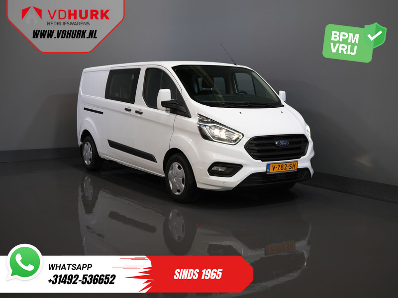 Ford Transit Custom 340 2.0 TDCI 130 pk L2 Dubbel Cabine DC BPM VRIJ! 6 Pers./ 2.8t Trekverm./ PDC/ Cruise/ Trekhaak/ Airco - Fourgonnette, Utilitaire double cabine: photos 1 Ford Transit Custom 340 2.0 TDCI 130 pk L2 Dubbel Cabine DC BPM VRIJ! 6 Pers./ 2.8t Trekverm./ PDC/ Cruise/ Trekhaak/ Airco - Fourgonnette, Utilitaire double cabine: photos 1