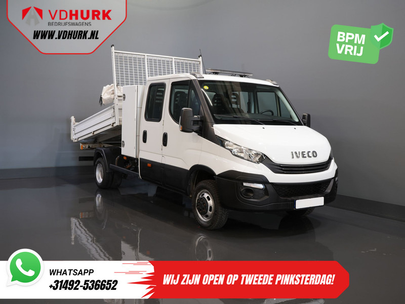 Iveco Daily 35C14D 2.3 140 pk Aut. ZF DC Dubbel Cabine 6 Pers./ Kipper/ Pick Up/ Open Laadbak/ 3.5t Trekverm./ Dubbel Lucht/ Gev.Stoel/ Clim - Utilitaire plateau, Utilitaire double cabine: photos 1 Iveco Daily 35C14D 2.3 140 pk Aut. ZF DC Dubbel Cabine 6 Pers./ Kipper/ Pick Up/ Open Laadbak/ 3.5t Trekverm./ Dubbel Lucht/ Gev.Stoel/ Clim - Utilitaire plateau, Utilitaire double cabine: photos 1