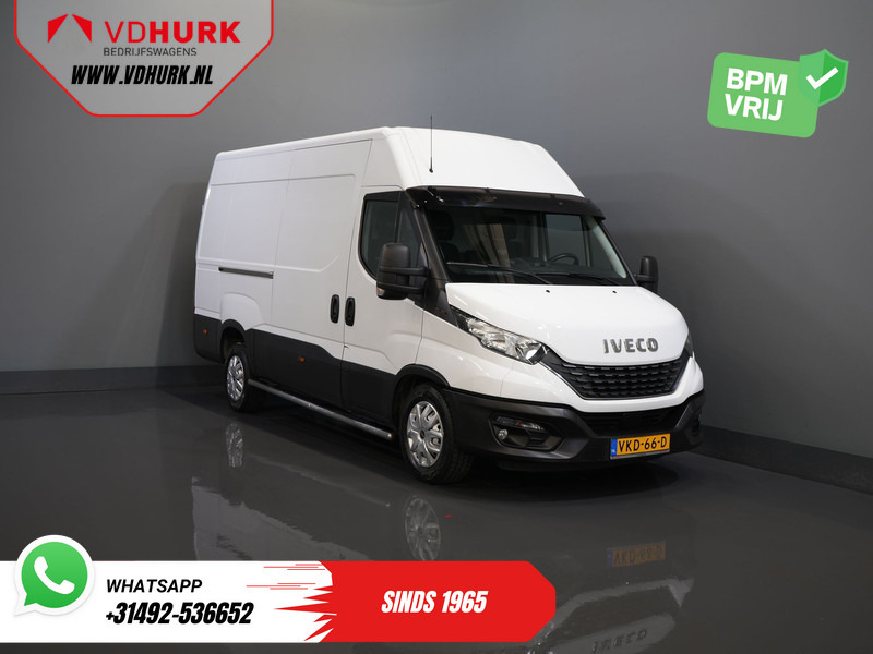 Iveco Daily 35S18 3.0 180 pk L2H2 BPM VRIJ 3.5t Trekhaak/ 270 Gr. Deuren/ Gev. Stoel/ Climate/ CarPlay/ Sidebars/ Camera - Fourgon utilitaire: photos 1 Iveco Daily 35S18 3.0 180 pk L2H2 BPM VRIJ 3.5t Trekhaak/ 270 Gr. Deuren/ Gev. Stoel/ Climate/ CarPlay/ Sidebars/ Camera - Fourgon utilitaire: photos 1