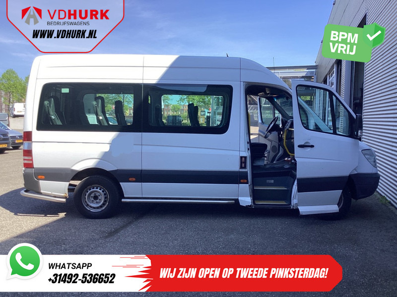 Voiture Mercedes-Benz Sprinter 313 2.2 CDI Aut. L2H2 € 10.648 Incl. BTW BPM VRIJ! Combi/ 9 Persoons/ Kombi/ 9P/ Airco/ Rolstoellift: photos 6