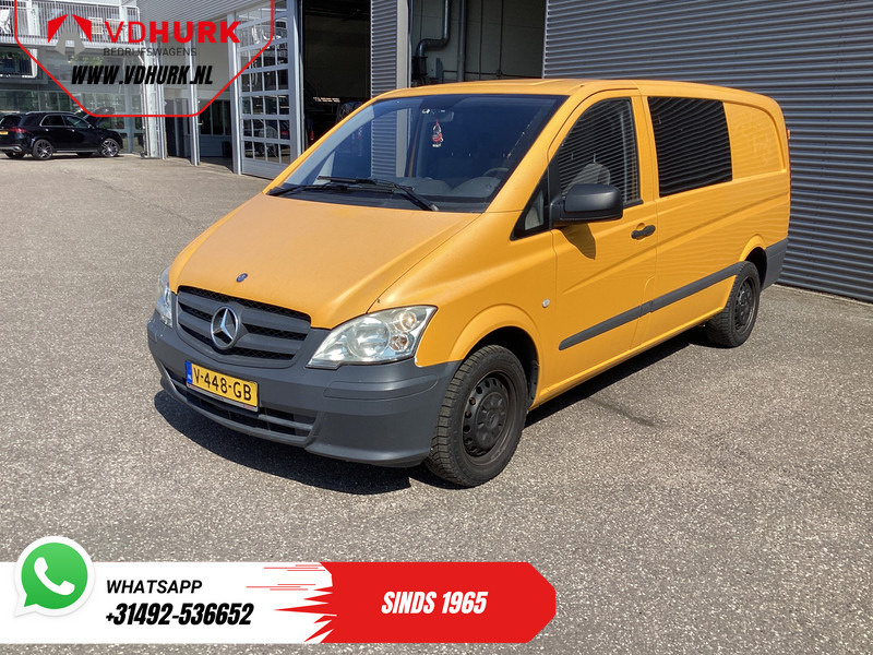 Fourgonnette, Utilitaire double cabine Mercedes-Benz Vito 113 CDI L2 DC Dubbel Cabine EXPORT ONLY Airco/ Cruise/ Trekhaak: photos 8