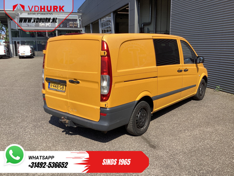 Fourgonnette, Utilitaire double cabine Mercedes-Benz Vito 113 CDI L2 DC Dubbel Cabine EXPORT ONLY Airco/ Cruise/ Trekhaak: photos 9