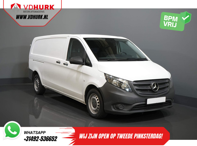 Mercedes-Benz Vito 114 CDI Aut. L3 343 XL EURO6 BPM VRIJ! Standverw./ Stoelverw./ Cruise/ Camera/ Airco - Fourgon utilitaire: photos 1 Mercedes-Benz Vito 114 CDI Aut. L3 343 XL EURO6 BPM VRIJ! Standverw./ Stoelverw./ Cruise/ Camera/ Airco - Fourgon utilitaire: photos 1