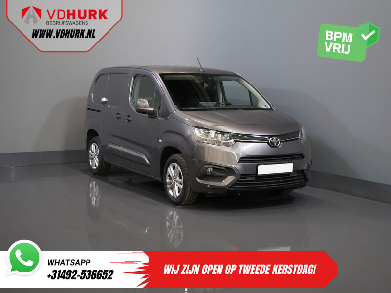 Toyota PROACE CITY 1.2 Turbo 130 pk Aut. BENZINE 3Pers./ Stoelverw./ Climate/ Keyless/ Carplay/ Cruise/ PDC/ Trekhaak - Fourgonnette: photos 1 Toyota PROACE CITY 1.2 Turbo 130 pk Aut. BENZINE 3Pers./ Stoelverw./ Climate/ Keyless/ Carplay/ Cruise/ PDC/ Trekhaak - Fourgonnette: photos 1