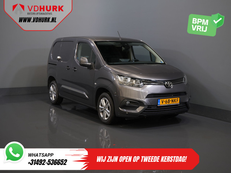 Toyota PROACE CITY 1.2 Turbo 130 pk Aut. BENZINE 3Pers./ Stoelverw./ Climate/ Keyless/ Carplay/ Cruise/ PDC/ Trekhaak - Fourgonnette: photos 1 Toyota PROACE CITY 1.2 Turbo 130 pk Aut. BENZINE 3Pers./ Stoelverw./ Climate/ Keyless/ Carplay/ Cruise/ PDC/ Trekhaak - Fourgonnette: photos 1