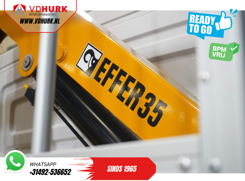 Utilitaire plateau Volkswagen Crafter 50 165 pk Effer 352S Kraan/ Crane/ Kran/ Autokran/ PTO/ Open laadbak/ Dubbel Lucht: photos 16