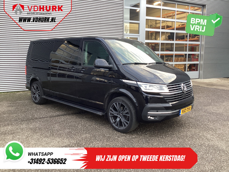 Volkswagen Transporter T6.1 2.0 TDI 150 pk DSG Aut. L2 DC Dubbel Cabine LED/ 20" LMV/ Elek. Schuifdeur/ Alpine/ Leder/ Climate/ Cruise/ Camera/ Trekhaa - Fourgonnette, Utilitaire double cabine: photos 1 Volkswagen Transporter T6.1 2.0 TDI 150 pk DSG Aut. L2 DC Dubbel Cabine LED/ 20" LMV/ Elek. Schuifdeur/ Alpine/ Leder/ Climate/ Cruise/ Camera/ Trekhaa - Fourgonnette, Utilitaire double cabine: photos 1