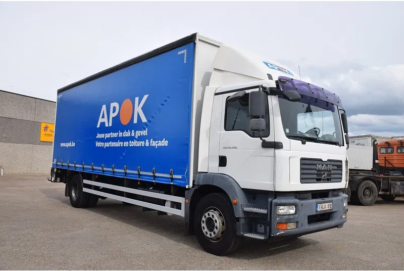 MAN TGM 18.280 - Camion à rideaux coulissants: photos 1 MAN TGM 18.280 - Camion à rideaux coulissants: photos 1