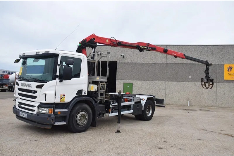 Scania P280 - Camion grue: photos 1 Scania P280 - Camion grue: photos 1