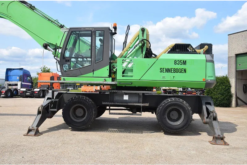 Sennebogen 835M - Pelle sur pneus: photos 2 Sennebogen 835M - Pelle sur pneus: photos 2