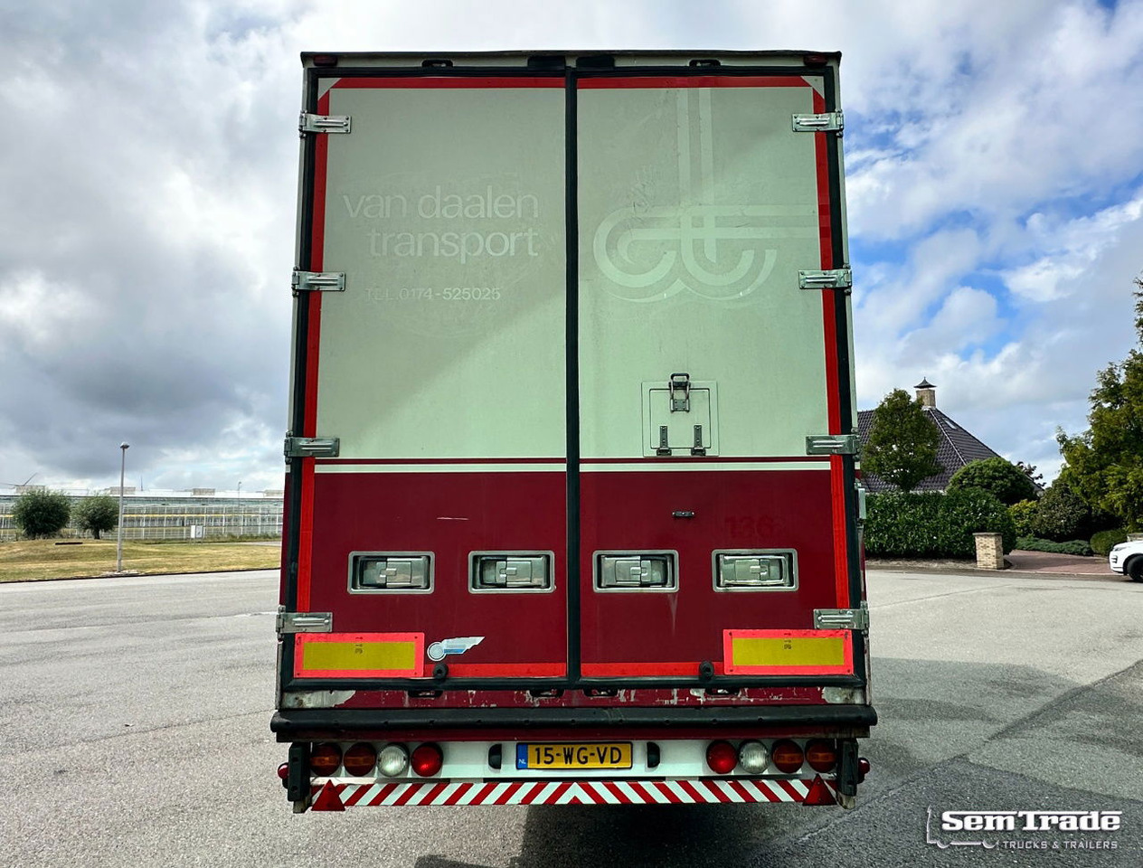 Burg 2 Axle VAN Beurden Isolated BOX TRS Cooling Good Condition Holland-Trailer - Remorque frigorifique: photos 3 Burg 2 Axle VAN Beurden Isolated BOX TRS Cooling Good Condition Holland-Trailer - Remorque frigorifique: photos 3