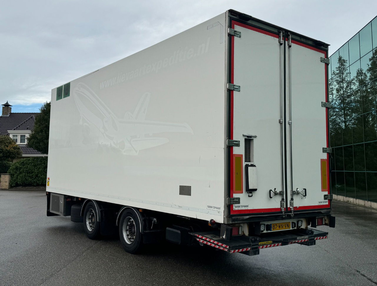 DRACO MZS 218 Wipkar 750 x 250 x 290 CM Inside Tail Lift 2021 TRS Iceland TOP Condition NL Trailertrailer - Remorque fourgon: photos 3 DRACO MZS 218 Wipkar 750 x 250 x 290 CM Inside Tail Lift 2021 TRS Iceland TOP Condition NL Trailertrailer - Remorque fourgon: photos 3