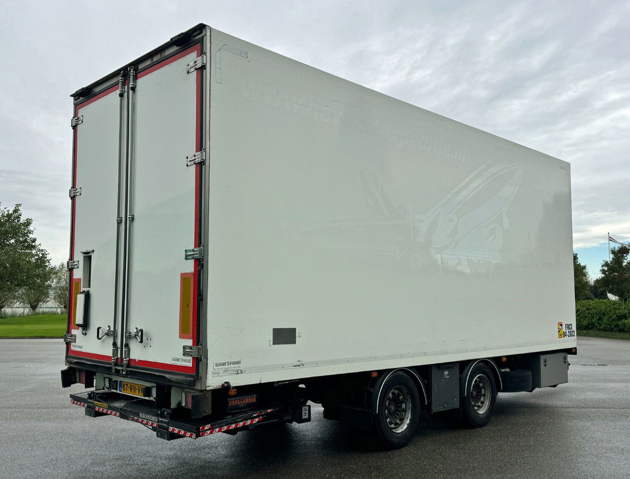 DRACO MZS 218 Wipkar 750 x 250 x 290 CM Inside Tail Lift 2021 TRS Iceland TOP Condition NL Trailertrailer - Remorque fourgon: photos 5 DRACO MZS 218 Wipkar 750 x 250 x 290 CM Inside Tail Lift 2021 TRS Iceland TOP Condition NL Trailertrailer - Remorque fourgon: photos 5