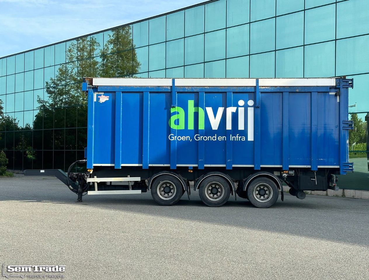 LAG M-3-24 + Piet Ruizeveld DS Lift Axle 72.000 KM Super Condition - Benne agricole: photos 2 LAG M-3-24 + Piet Ruizeveld DS Lift Axle 72.000 KM Super Condition - Benne agricole: photos 2