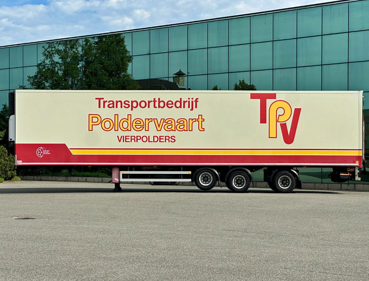 Samro 3-AS Stuuras 3 Tons Achtersluitklep - Semi-remorque frigorifique: photos 2 Samro 3-AS Stuuras 3 Tons Achtersluitklep - Semi-remorque frigorifique: photos 2