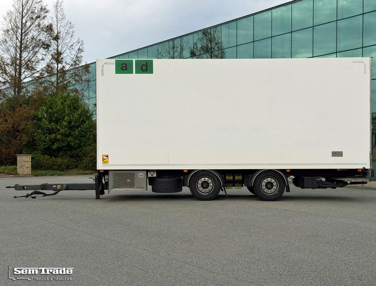 Van Weel VW 18000 VW EBO Isolated BOX TRS Cooling Tail Lift NL-Trailer - Remorque isothermique: photos 2 Van Weel VW 18000 VW EBO Isolated BOX TRS Cooling Tail Lift NL-Trailer - Remorque isothermique: photos 2