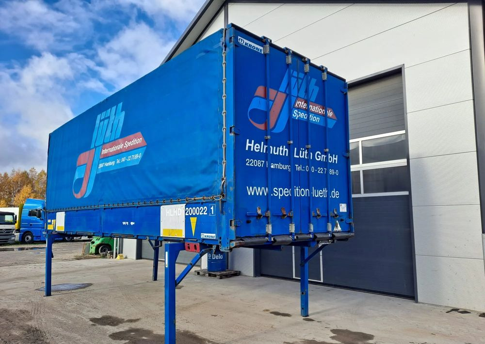 Krone Zabudowa BDF 7,45 18 palet Faktura VAT - Carrosserie bâchee: photos 4 Krone Zabudowa BDF 7,45 18 palet Faktura VAT - Carrosserie bâchee: photos 4