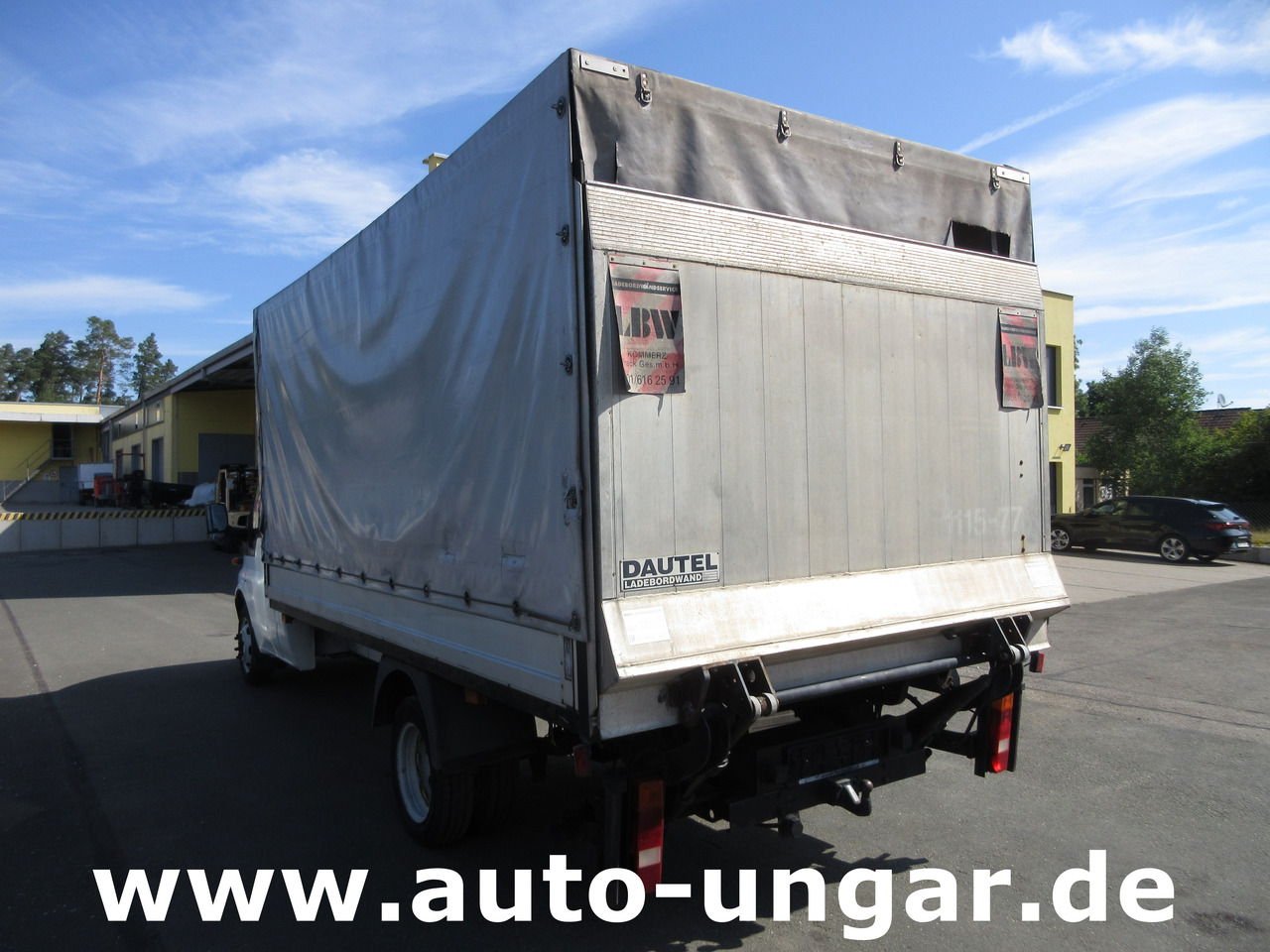 Ford Transit 90T350 Tourneo 3.500kg Pritsche & Plane Dautel LBW AHK - Utilitaire rideaux coulissants (PLSC): photos 5 Ford Transit 90T350 Tourneo 3.500kg Pritsche & Plane Dautel LBW AHK - Utilitaire rideaux coulissants (PLSC): photos 5