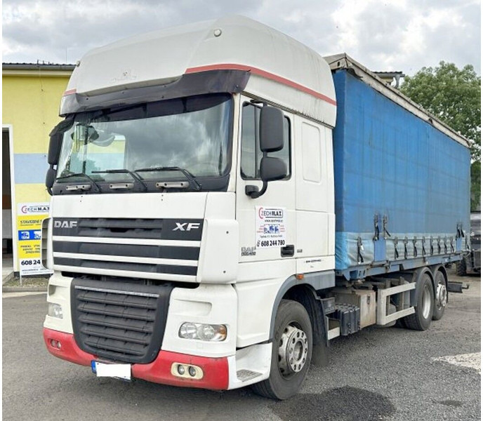 DAF 6x2 FX105.460 EEV BDF 7.2m Kogel retarder automat - Camion à rideaux coulissants: photos 1 DAF 6x2 FX105.460 EEV BDF 7.2m Kogel retarder automat - Camion à rideaux coulissants: photos 1