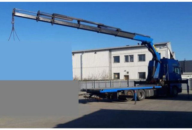 MAN 6x2 TGA 480 BDF +1m +16m crane - Camion plateau, Camion grue: photos 3 MAN 6x2 TGA 480 BDF +1m +16m crane - Camion plateau, Camion grue: photos 3