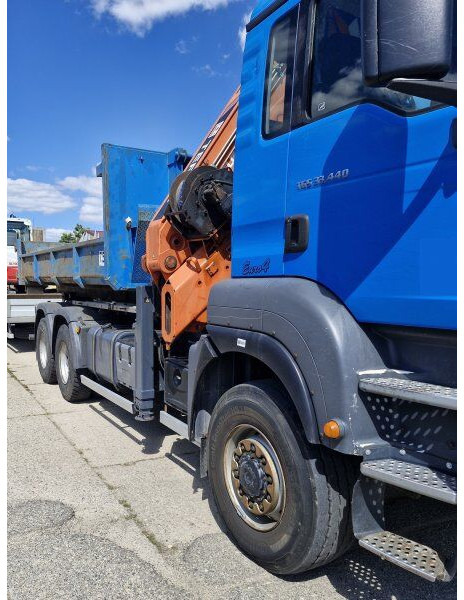 MAN TGS 33.440 +Terex-Atlas 240 - Camion benne, Camion grue: photos 3 MAN TGS 33.440 +Terex-Atlas 240 - Camion benne, Camion grue: photos 3