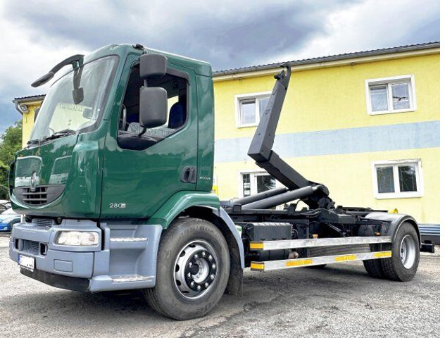 Renault Midlum 280.18 DXi heavy +Palfinger T15 - Camion ampliroll: photos 1 Renault Midlum 280.18 DXi heavy +Palfinger T15 - Camion ampliroll: photos 1