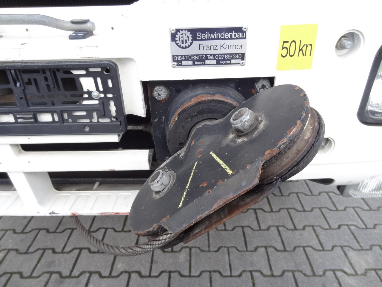 MAN F90 16.242 4X4 / Feuerwehr - Châssis cabine: photos 4 MAN F90 16.242 4X4 / Feuerwehr - Châssis cabine: photos 4