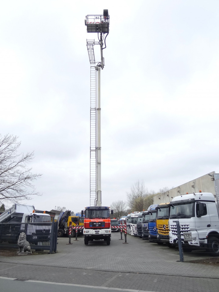Camion avec nacelle MAN FE 410 6X6 Feuerwehr Vema Lift 32 Meter: photos 15