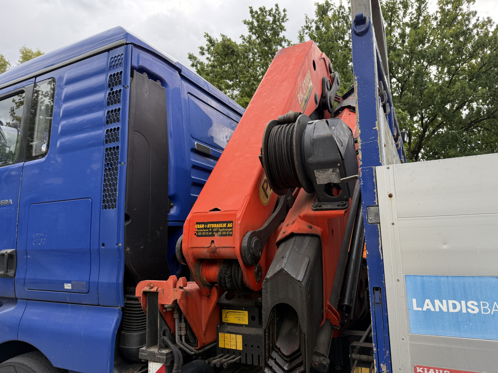 MAN TGA 26.460 6X2 Palfinger 27000 bis 25 Meter - Camion grue, Camion plateau: photos 4 MAN TGA 26.460 6X2 Palfinger 27000 bis 25 Meter - Camion grue, Camion plateau: photos 4