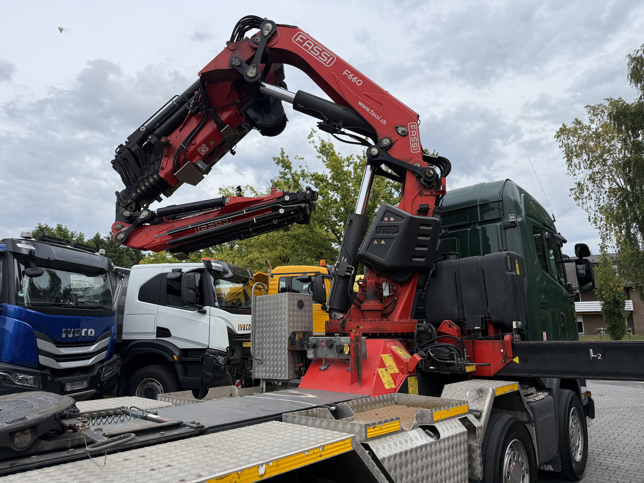 Scania R450 8X4 Kran Fassi F660 bis 34 Meter - Tracteur routier: photos 2 Scania R450 8X4 Kran Fassi F660 bis 34 Meter - Tracteur routier: photos 2