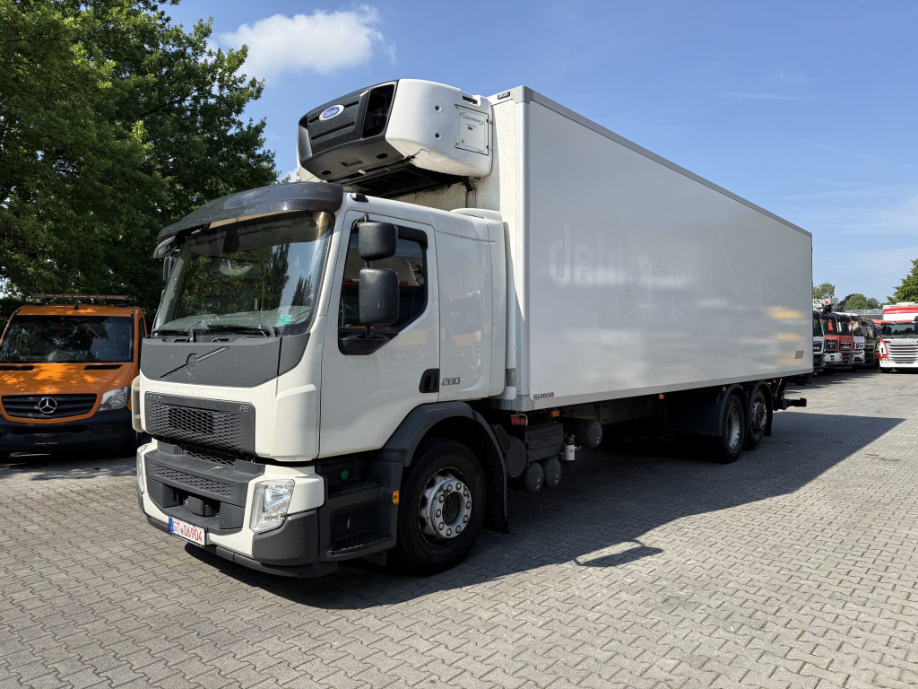 Volvo FE280 6X2*4 Carrier Supra 1150 - Camion frigorifique: photos 1 Volvo FE280 6X2*4 Carrier Supra 1150 - Camion frigorifique: photos 1